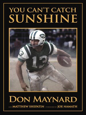 cover image of You Can't Catch Sunshine